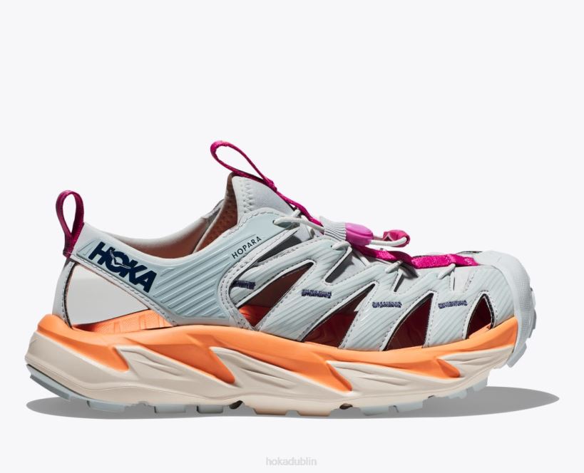 VLP8295 Hoka Women Hopara Blue Graphite/Persimmon Orange