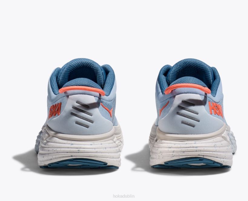 VLP818 Hoka Women Gaviota 4 Blue Fog/Plein Air