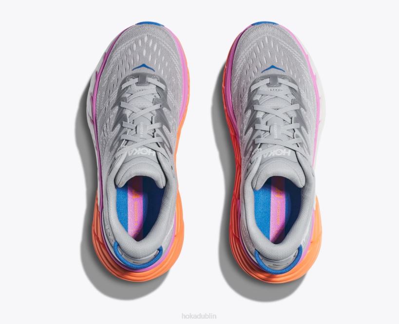 VLP8204 Hoka Women Gaviota 4 Festival Fuchsia/Blue Graphite