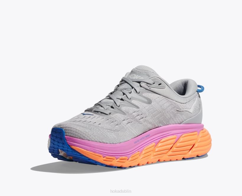 VLP8204 Hoka Women Gaviota 4 Festival Fuchsia/Blue Graphite