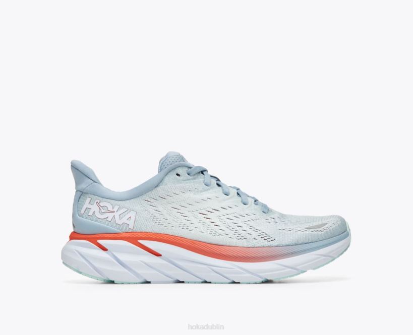 VLP8218 Hoka Women Clifton 8 Blue Fog/Plein Air