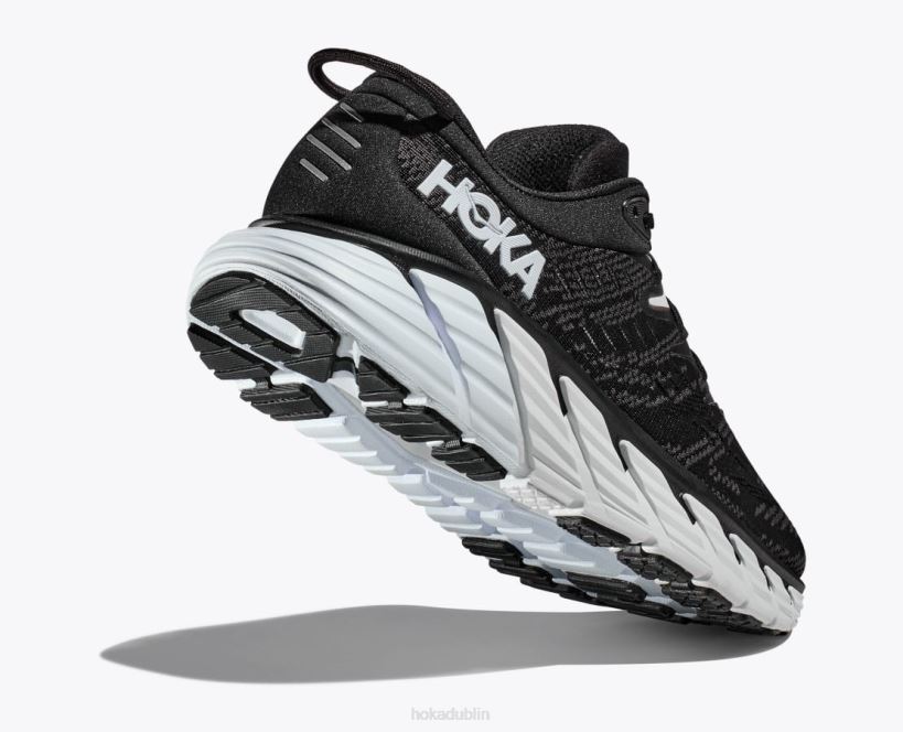 VLP821 Hoka Women Gaviota 4 Black/White