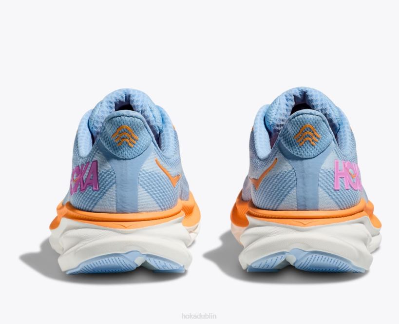 VLP8224 Hoka Women Clifton 9 Airy Blue/Ice Water