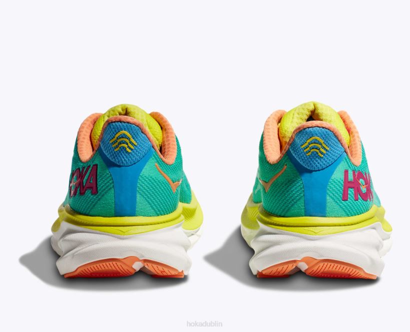 VLP8227 Hoka Women Clifton 9 Ceramic/Evening Primrose