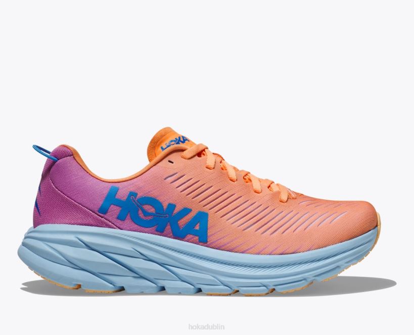 VLP8228 Hoka Women Rincon 3 Mock Orange/Cyclamen