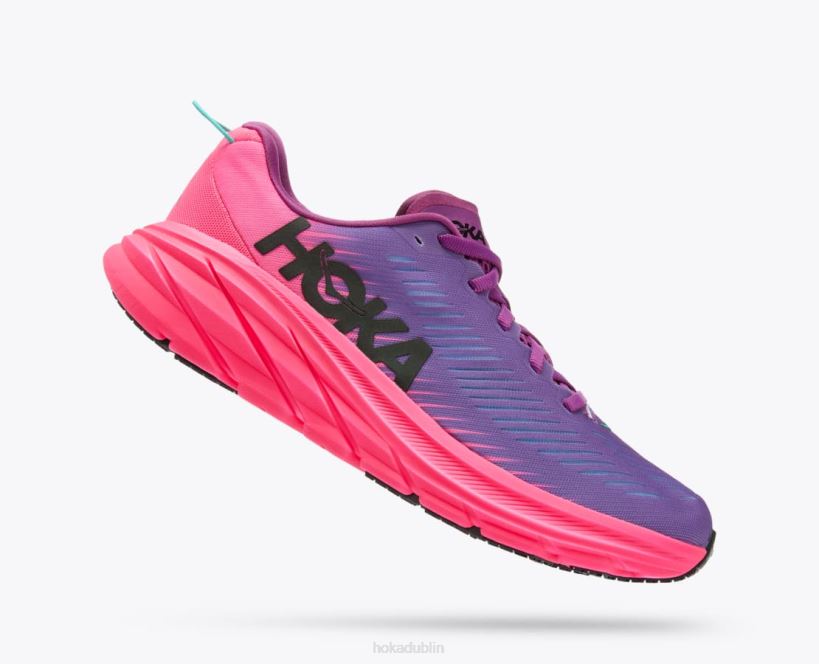 VLP8231 Hoka Women Rincon 3 Beautyberry/Knockout Pink