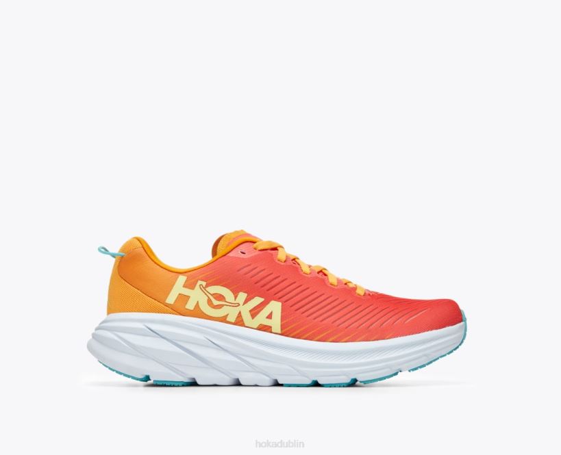 VLP8233 Hoka Women Rincon 3 Camellia/Radiant Yellow