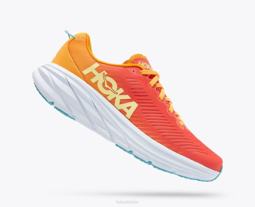VLP8233 Hoka Women Rincon 3 Camellia/Radiant Yellow