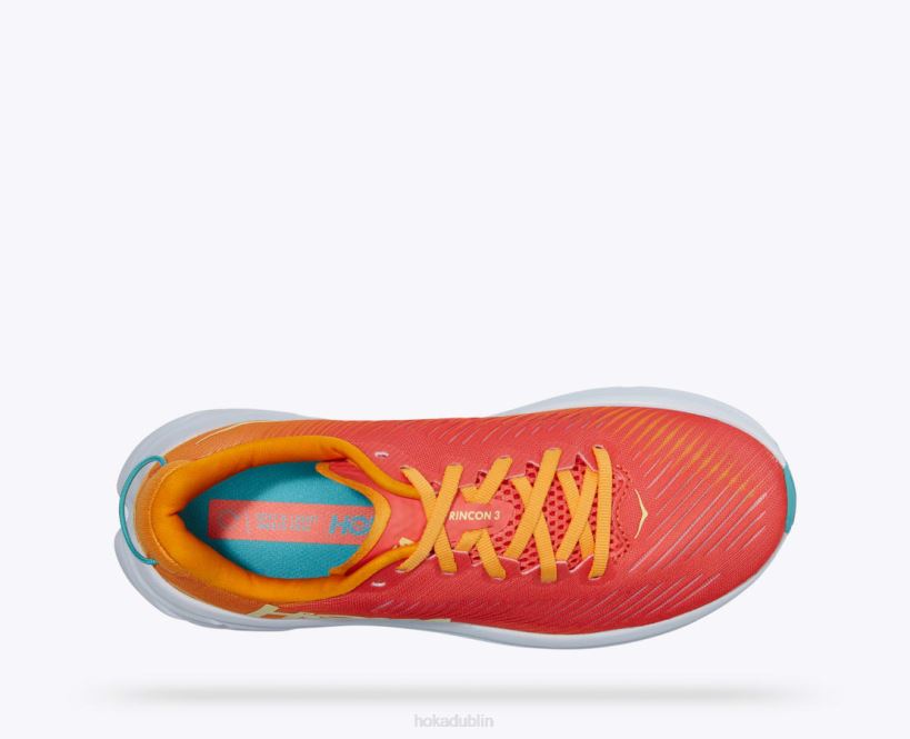 VLP8233 Hoka Women Rincon 3 Camellia/Radiant Yellow