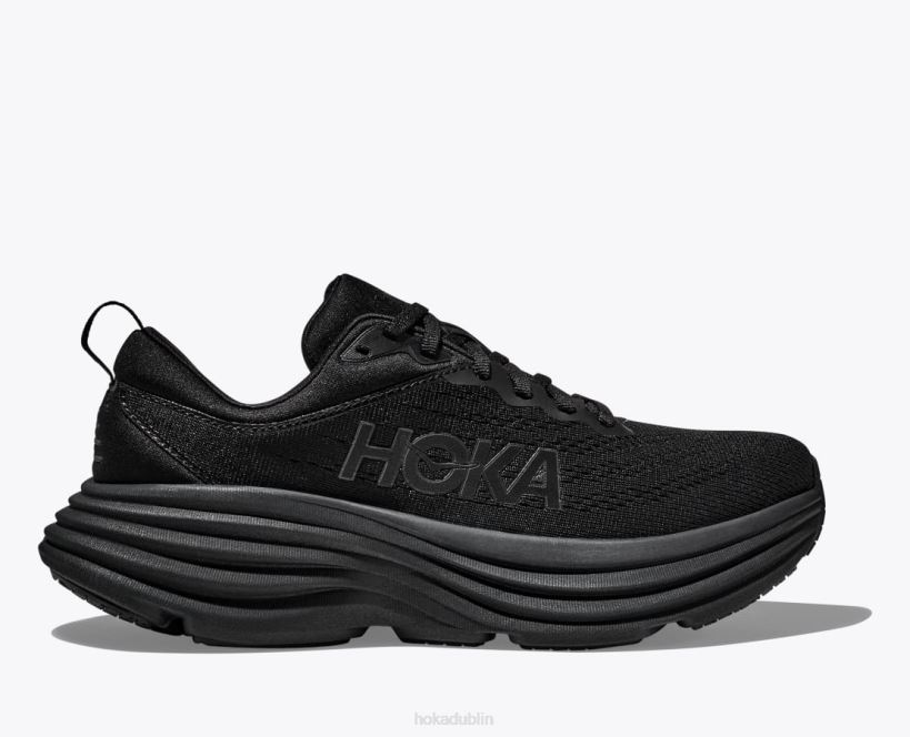 VLP8246 Hoka Women Bondi 8 Black