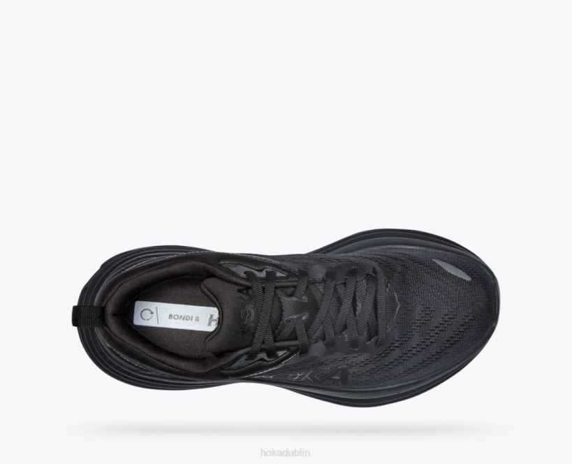 VLP8246 Hoka Women Bondi 8 Black