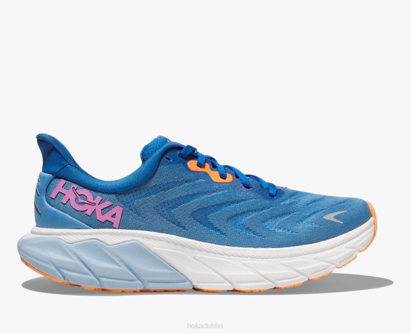 VLP8251 Hoka Women Arahi 6 All Aboard/Coastal Sky