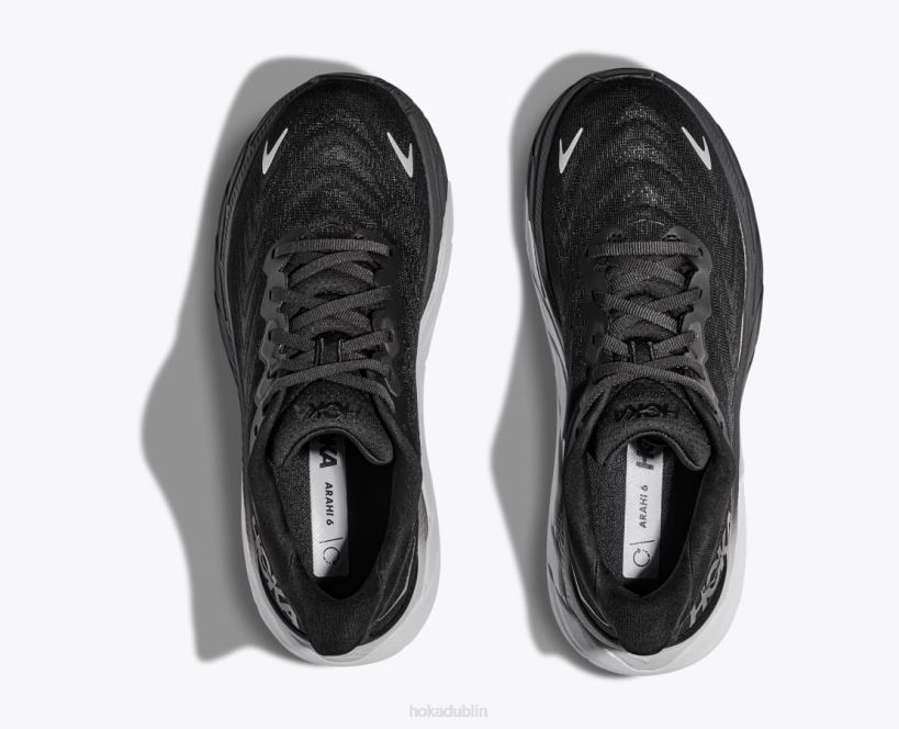 VLP8252 Hoka Women Arahi 6 Black/White