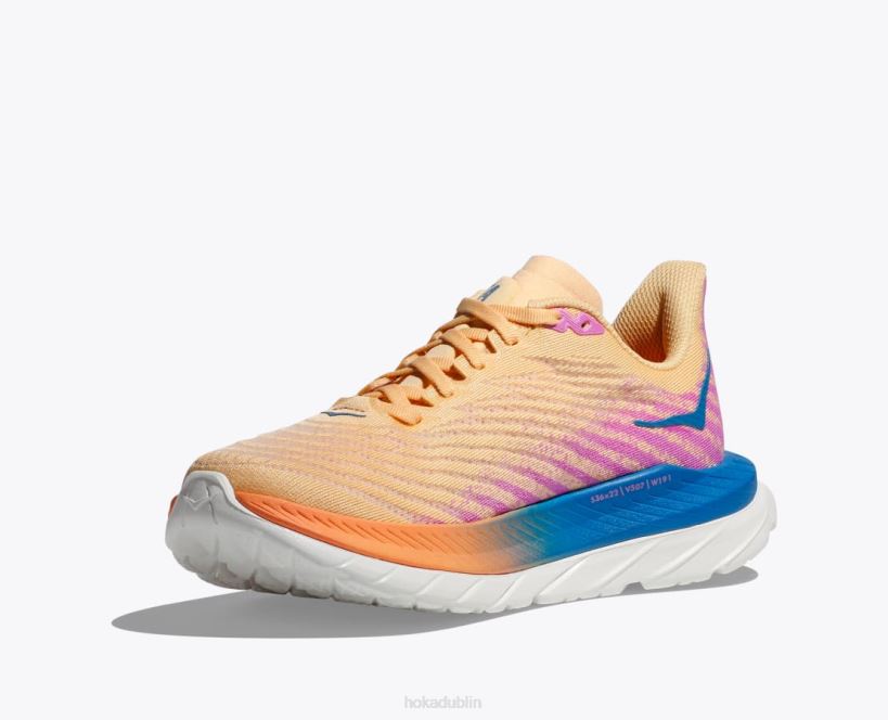 VLP826 Hoka Women Mach 5 Impala/Cyclamen