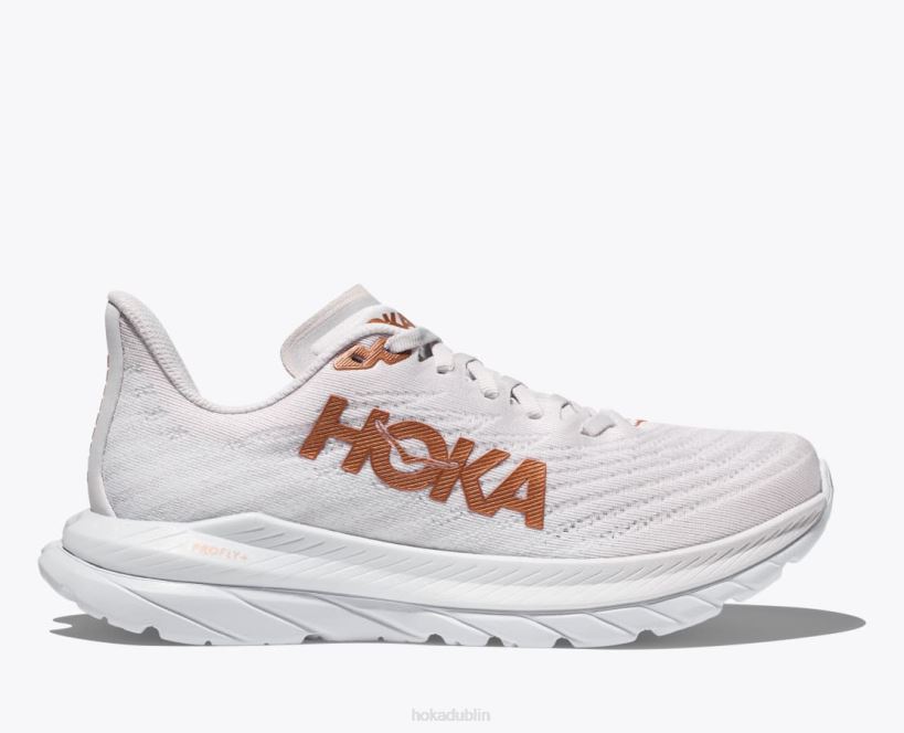 VLP828 Hoka Women Mach 5 White/Copper
