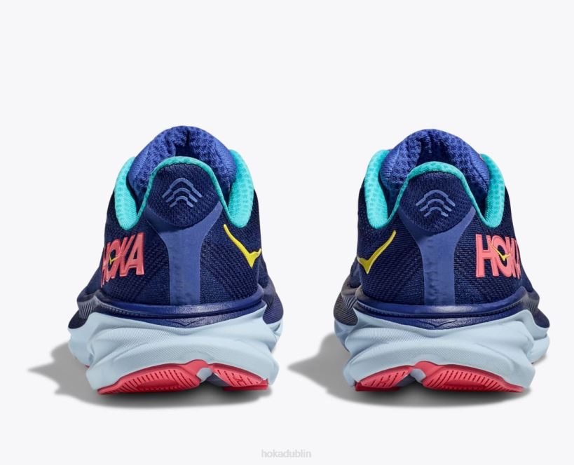 VLP82 Hoka Women Clifton 9 Bellwether Blue/Ceramic