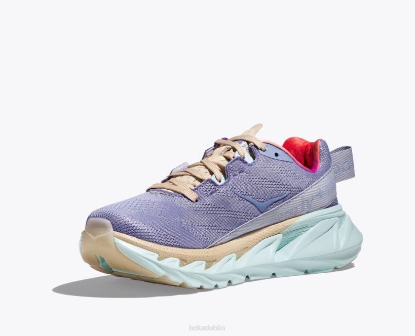 VLP8301 Hoka Women Elevon 2 Shifting Sand/Camellia