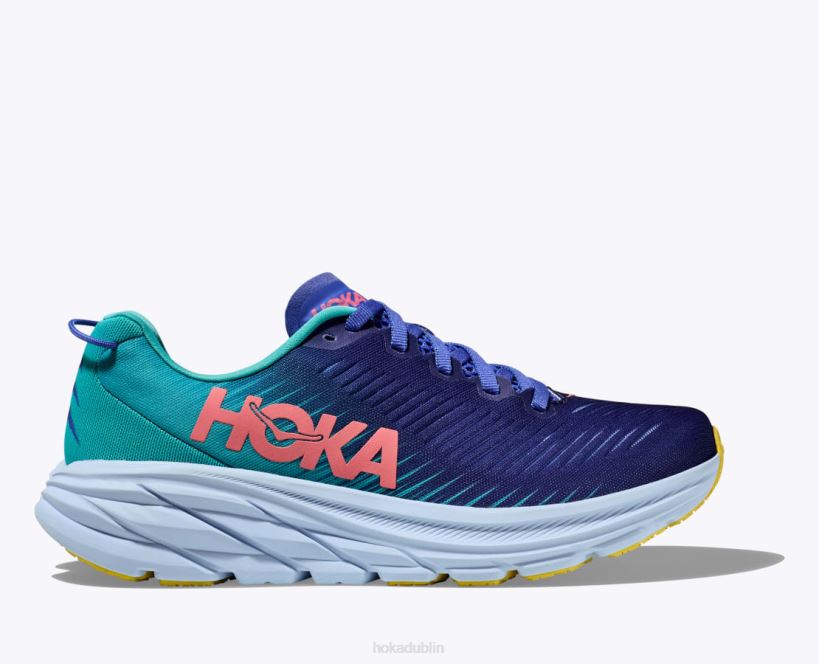 VLP834 Hoka Women Rincon 3 Bellwether Blue/Ceramic