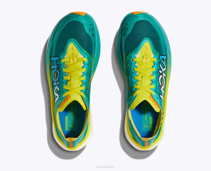 VLP840 Hoka Women Rocket X 2 Ceramic/Evening Primrose