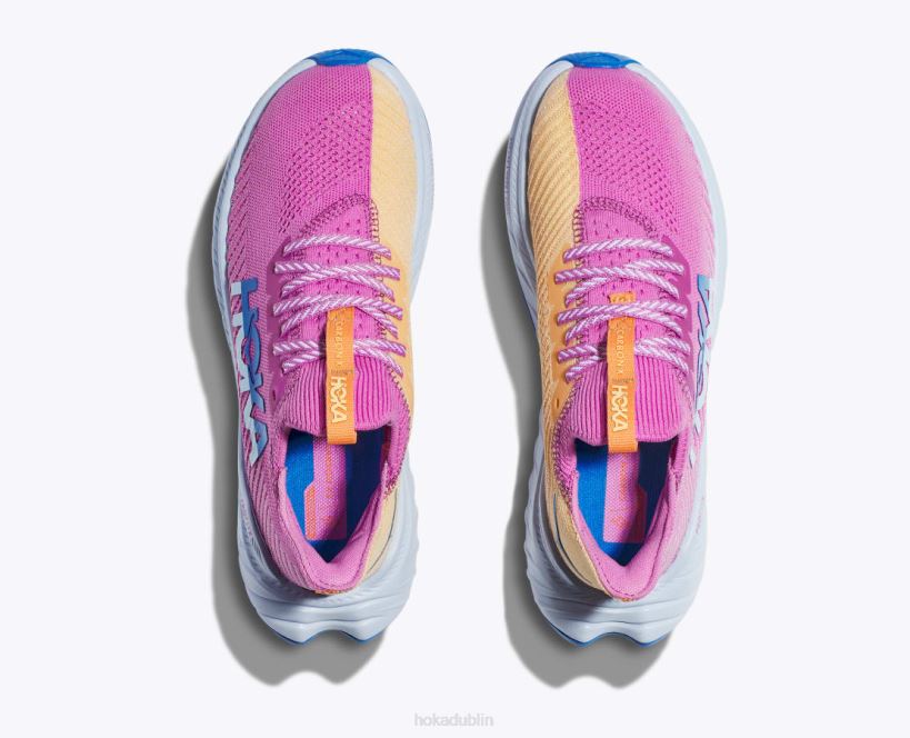 VLP843 Hoka Women Carbon X 3 Cyclamen/Impala