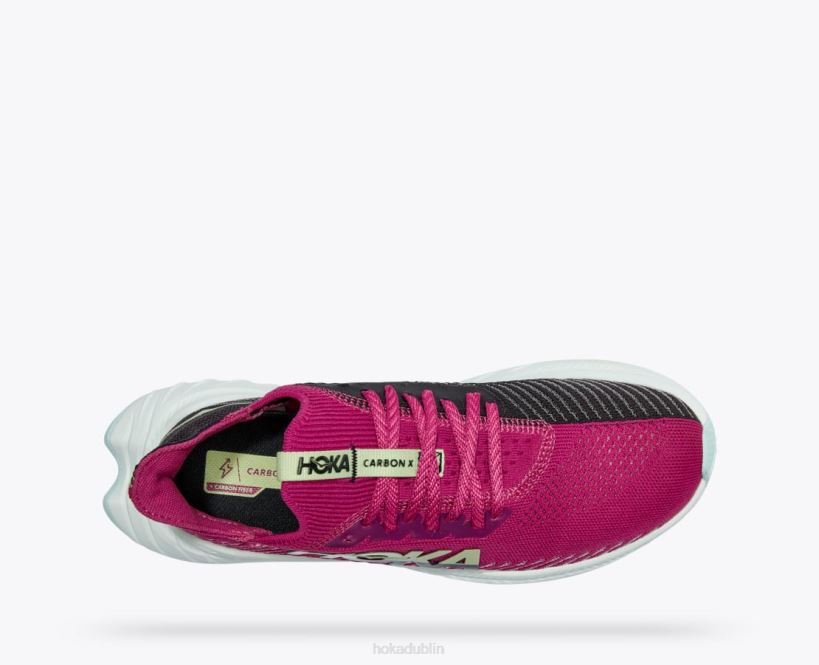 VLP845 Hoka Women Carbon X 3 Festival Fuchsia/Black