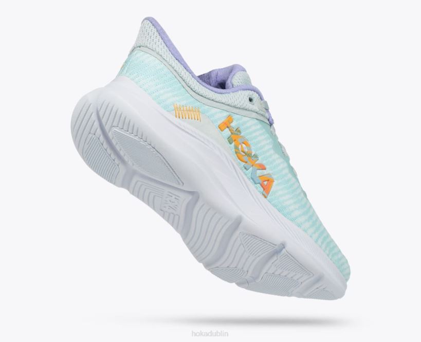 VLP853 Hoka Women Solimar Ice Flow/Amber Yellow