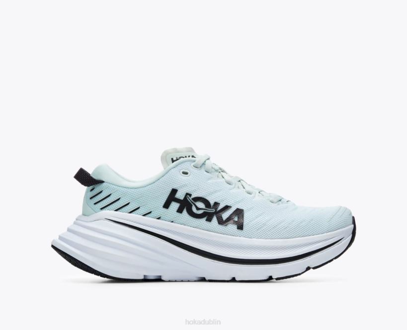 VLP858 Hoka Women Bondi X Blue Glass/Billowing Sail
