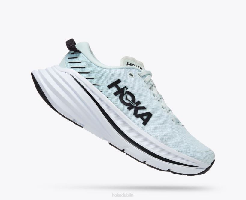 VLP858 Hoka Women Bondi X Blue Glass/Billowing Sail