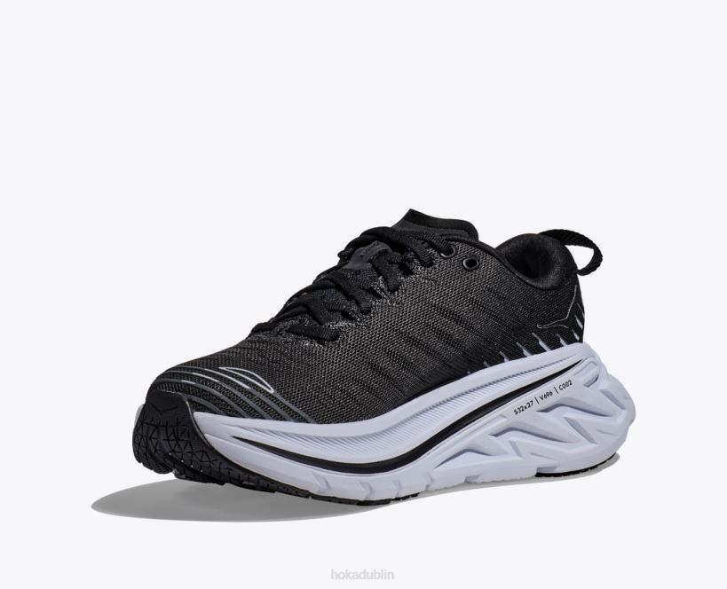 VLP859 Hoka Women Bondi X Black/White