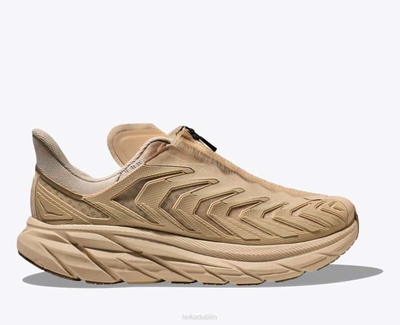 VLP861 Hoka Women Project Clifton Shifting Sand/Dune