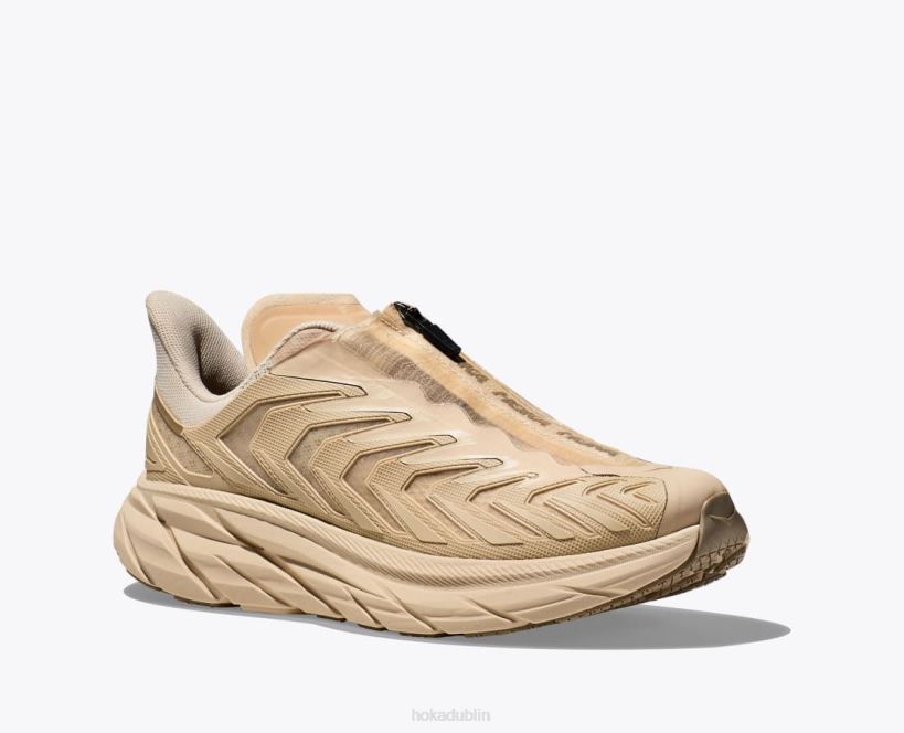 VLP861 Hoka Women Project Clifton Shifting Sand/Dune