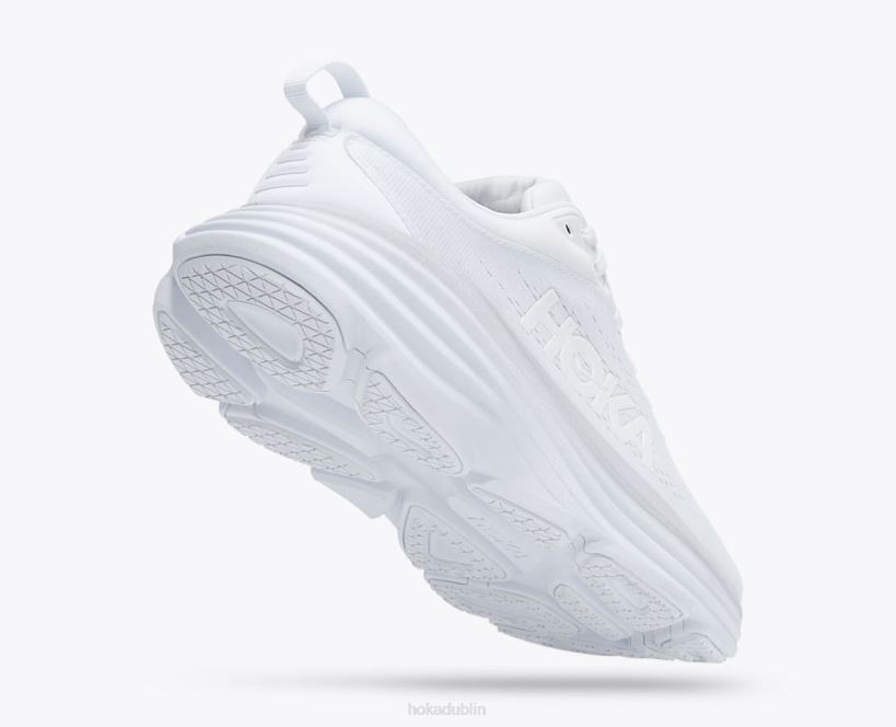 VLP8684 Hoka Women Bondi 8 White
