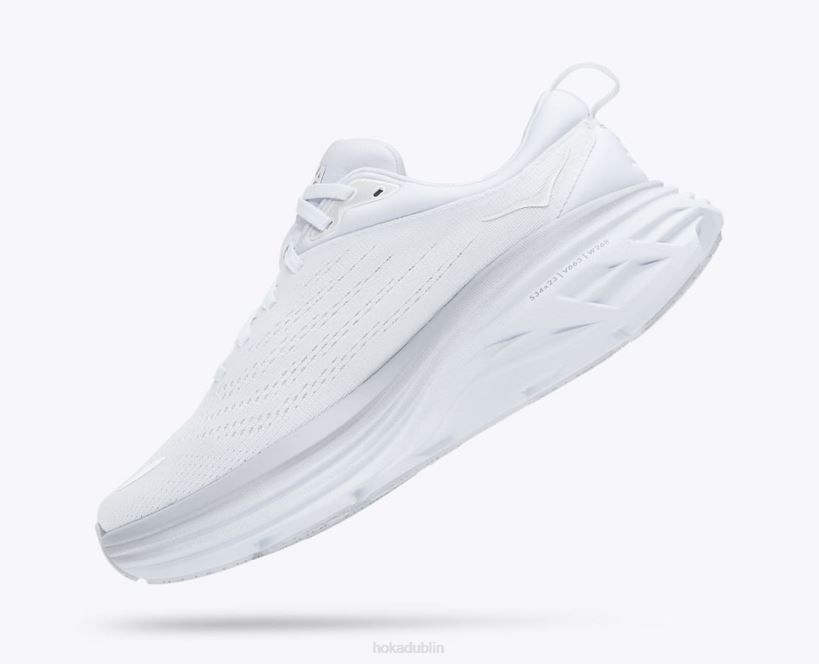 VLP8684 Hoka Women Bondi 8 White