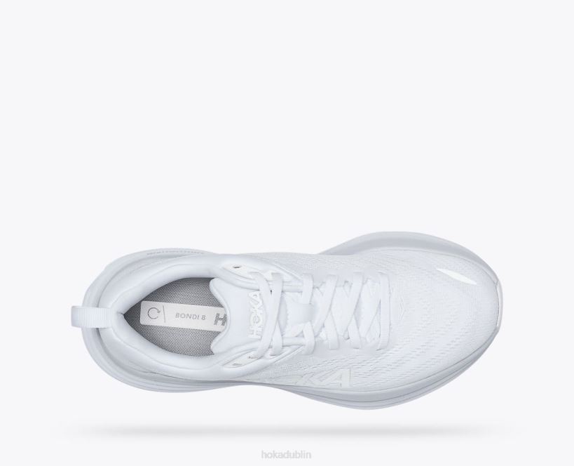 VLP8684 Hoka Women Bondi 8 White