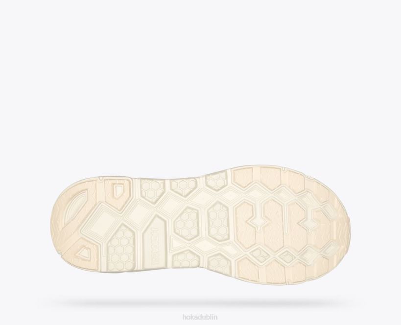 VLP874 Hoka Women Clifton L Suede Eggnog