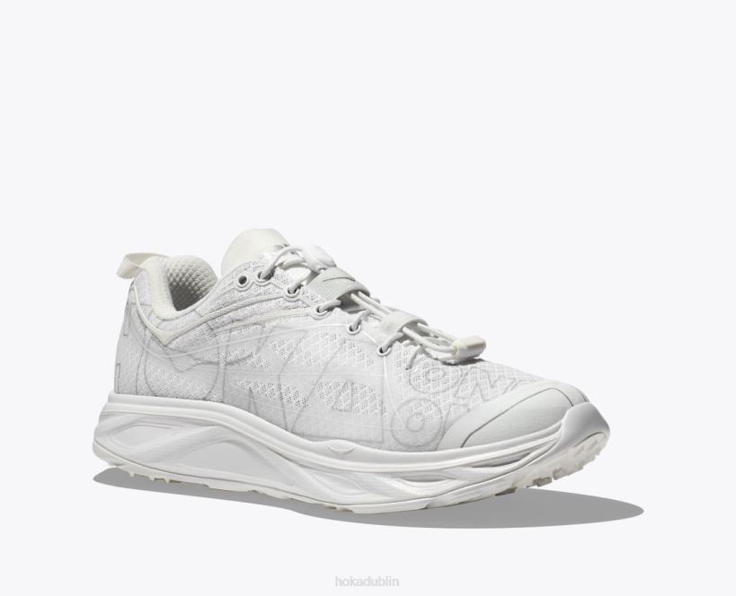 VLP876 Hoka Women Huaka Origins White
