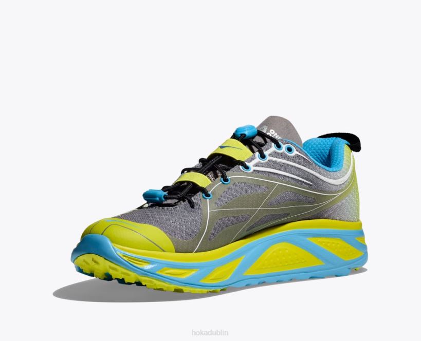 VLP877 Hoka Women Huaka Origins Evening Primrose/Diva Blue