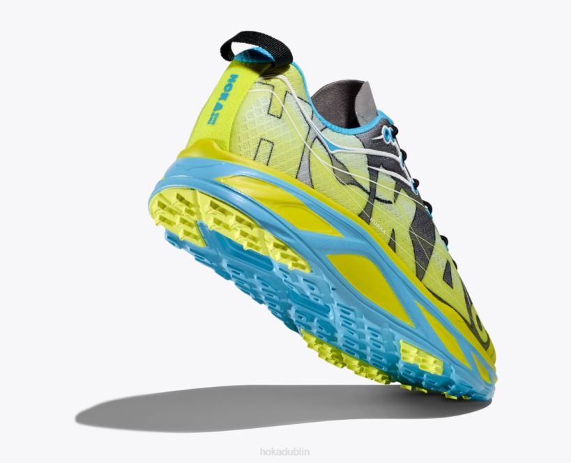 VLP877 Hoka Women Huaka Origins Evening Primrose/Diva Blue