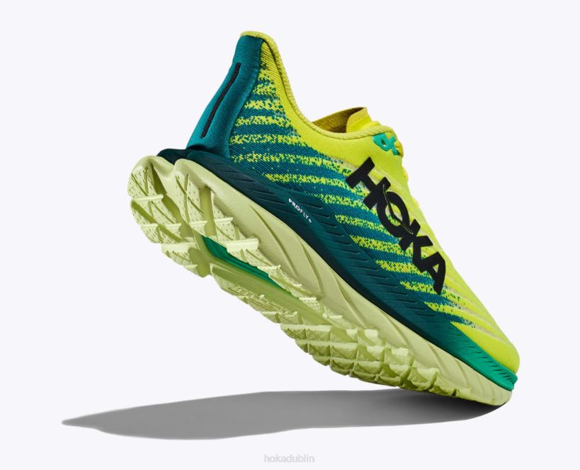 VLP884 Hoka Women IRONMAN Mach 5 Evening Primrose/Kayaking