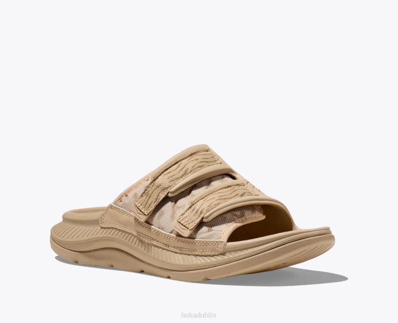 VLP8267 Hoka Women Ora Luxe Shifting Sand/Dune