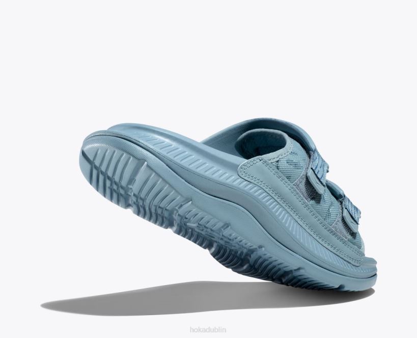 VLP8273 Hoka Women Ora Luxe Stone Blue/Bluesteel