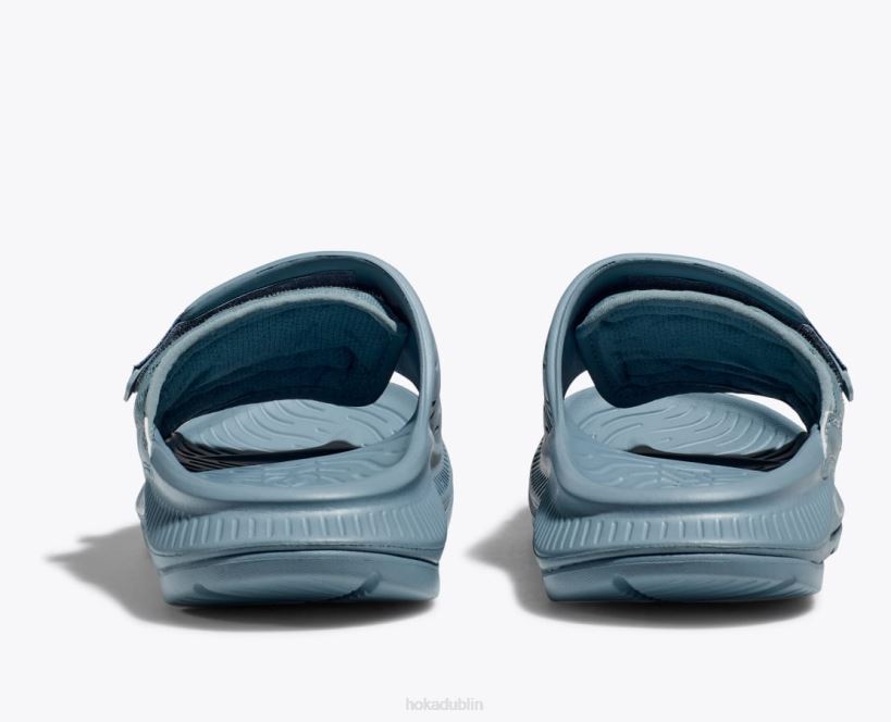 VLP8273 Hoka Women Ora Luxe Stone Blue/Bluesteel