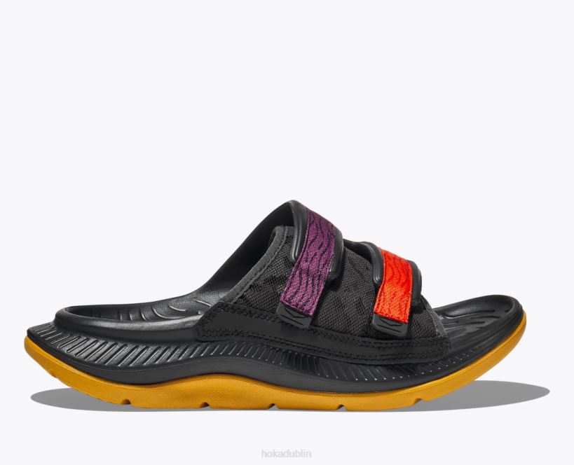 VLP8277 Hoka Women Ora Luxe Castlerock/Fiesta