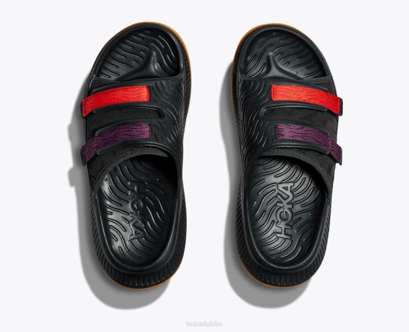 VLP8277 Hoka Women Ora Luxe Castlerock/Fiesta