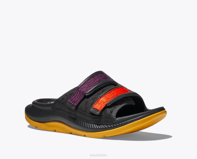 VLP8277 Hoka Women Ora Luxe Castlerock/Fiesta