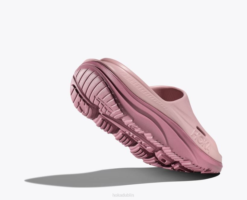 VLP8291 Hoka Women Ora Recovery Slide 3 Pale Mauve/Wistful Mauve
