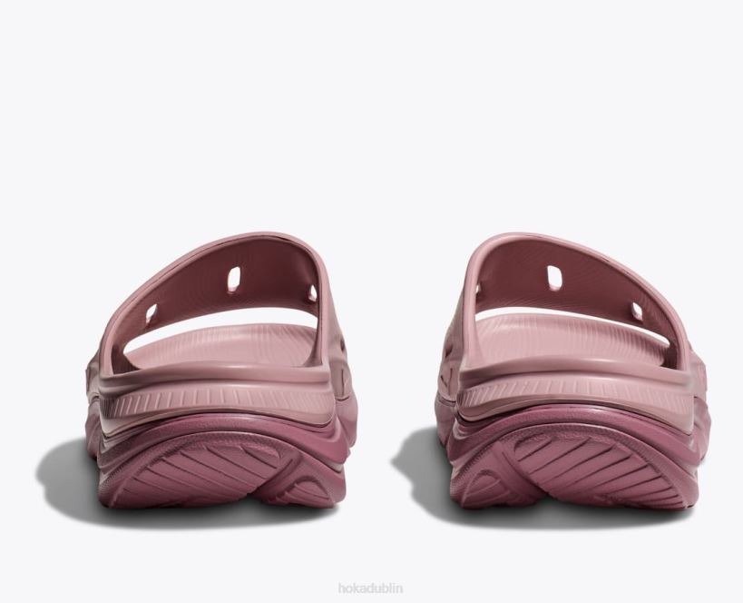 VLP8291 Hoka Women Ora Recovery Slide 3 Pale Mauve/Wistful Mauve