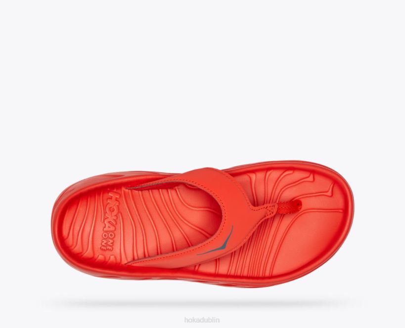 VLP8302 Hoka Women ORA Recovery Flip Fiesta/Castlerock