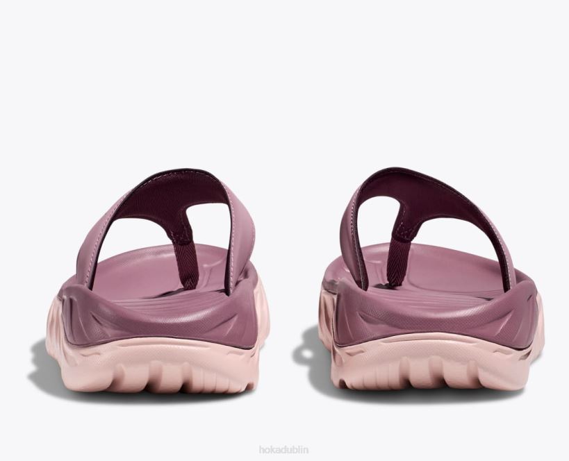 VLP8303 Hoka Women ORA Recovery Flip Fiesta/Castlerock