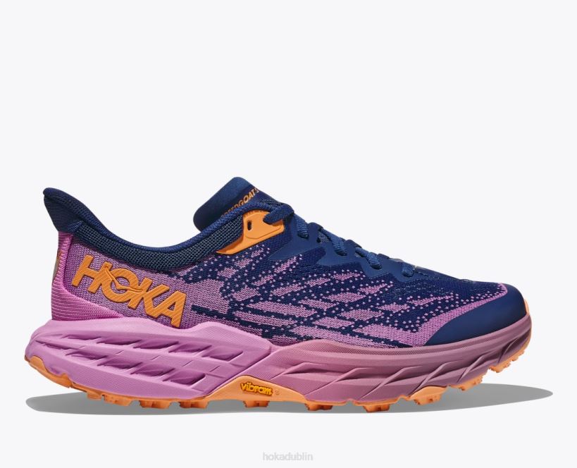 VLP8101 Hoka Women Speedgoat 5 Bellwether Blue/Cyclamen